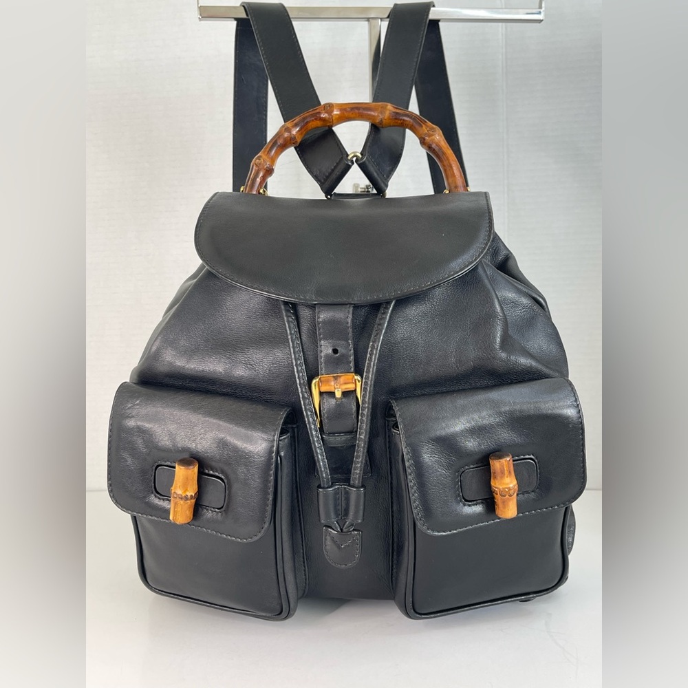 Gucci Bamboo Backpack